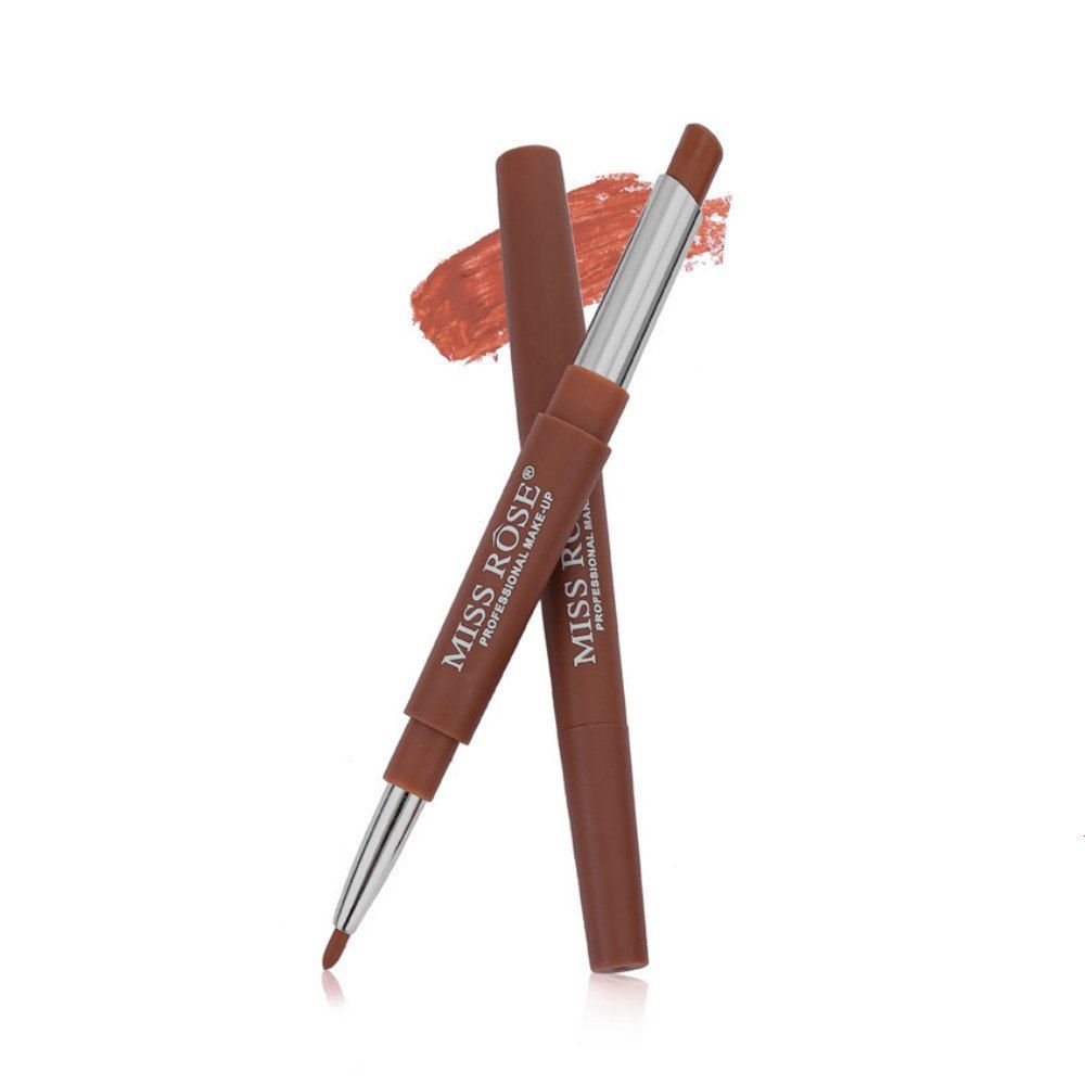 

MISS ROSE Double Multifunctional Lipstick Lip Pen, #040