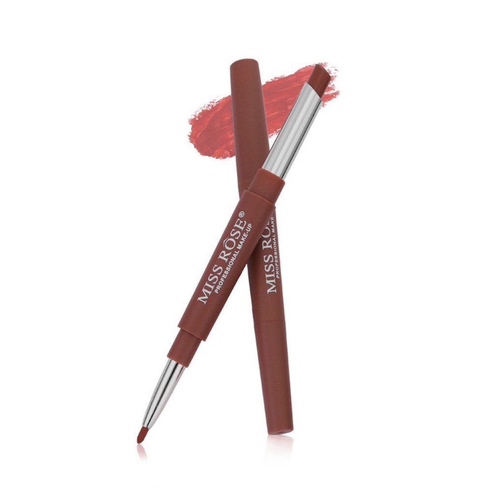 

MISS ROSE Double Multifunctional Lipstick Lip Pen, #046