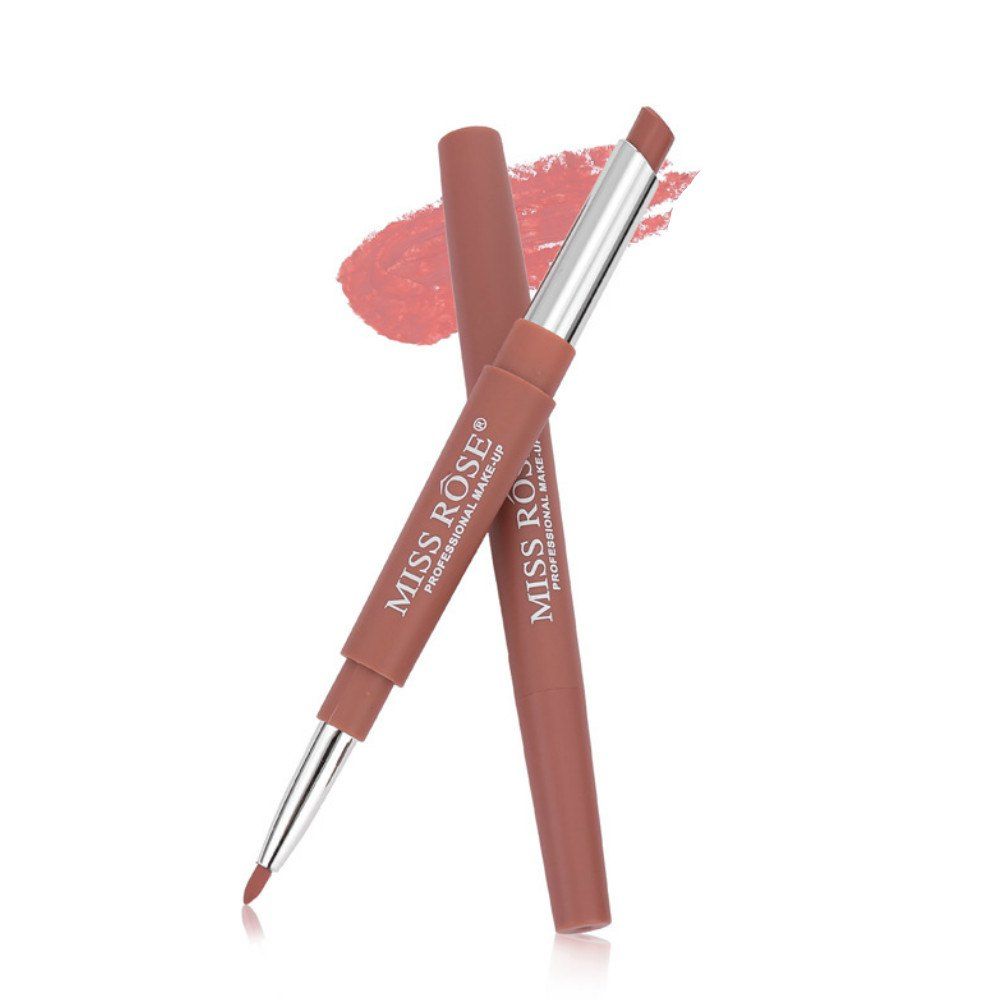 

MISS ROSE Double Multifunctional Lipstick Lip Pen, #047