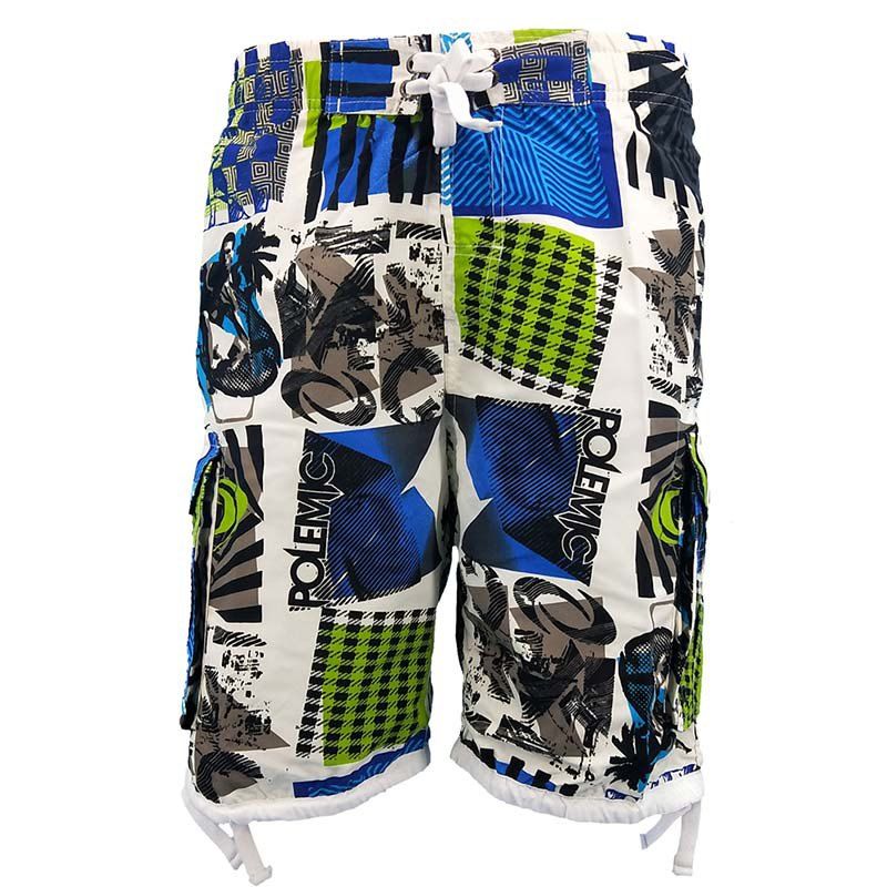 

Men's Fashion Multi-pattern Casual Shorts, Blue