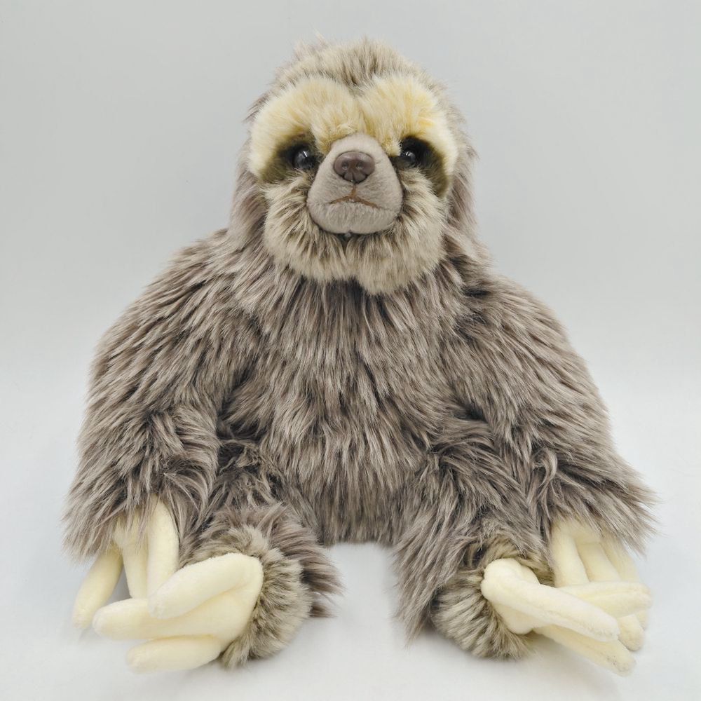 

Simulation Tropical Forest Animal Sloth Stuffed Plush Toys, Gray