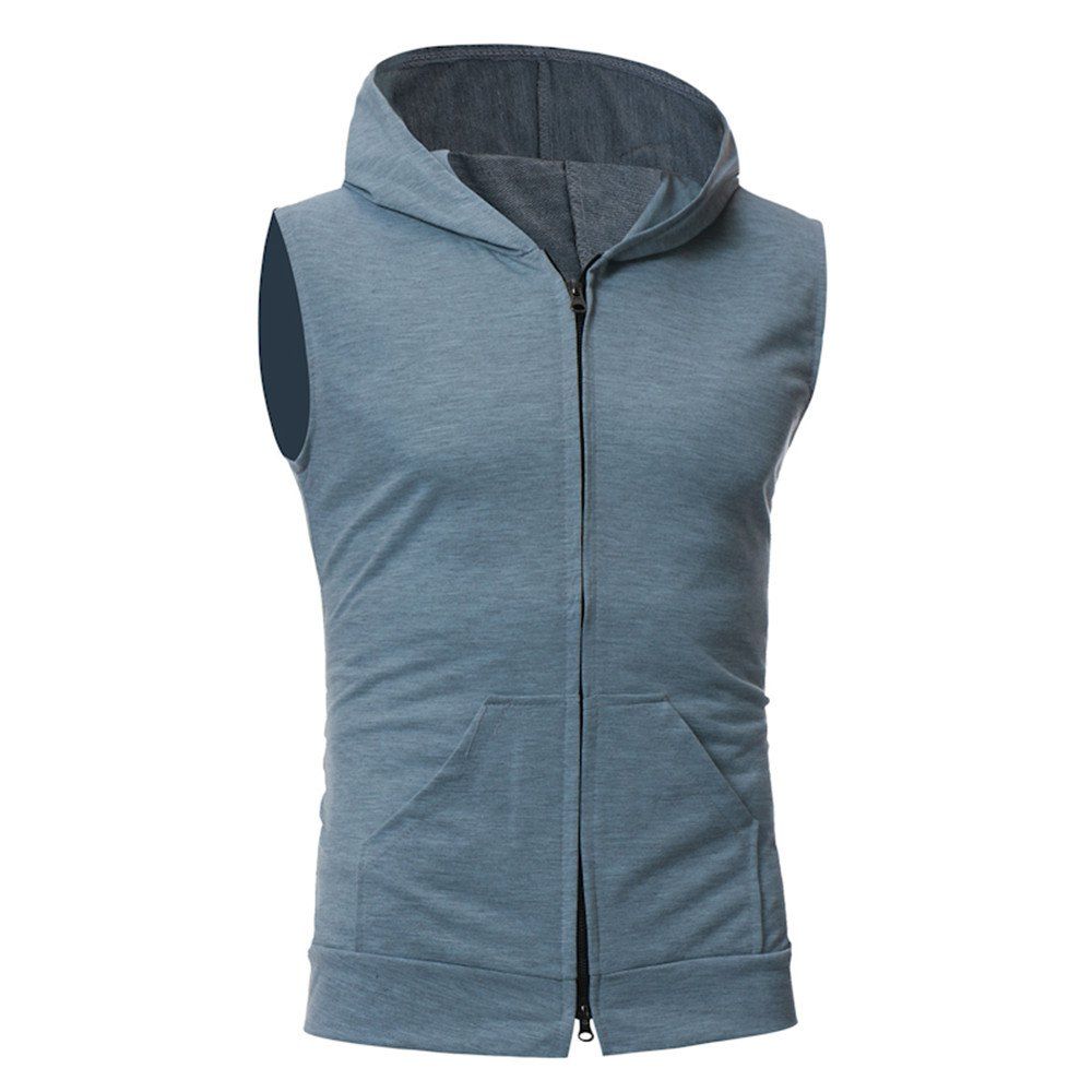 

Men's Fashion Simple Sports Vest, Light gray