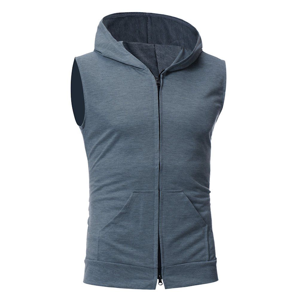 

Men's Fashion Simple Sports Vest, Dark gray
