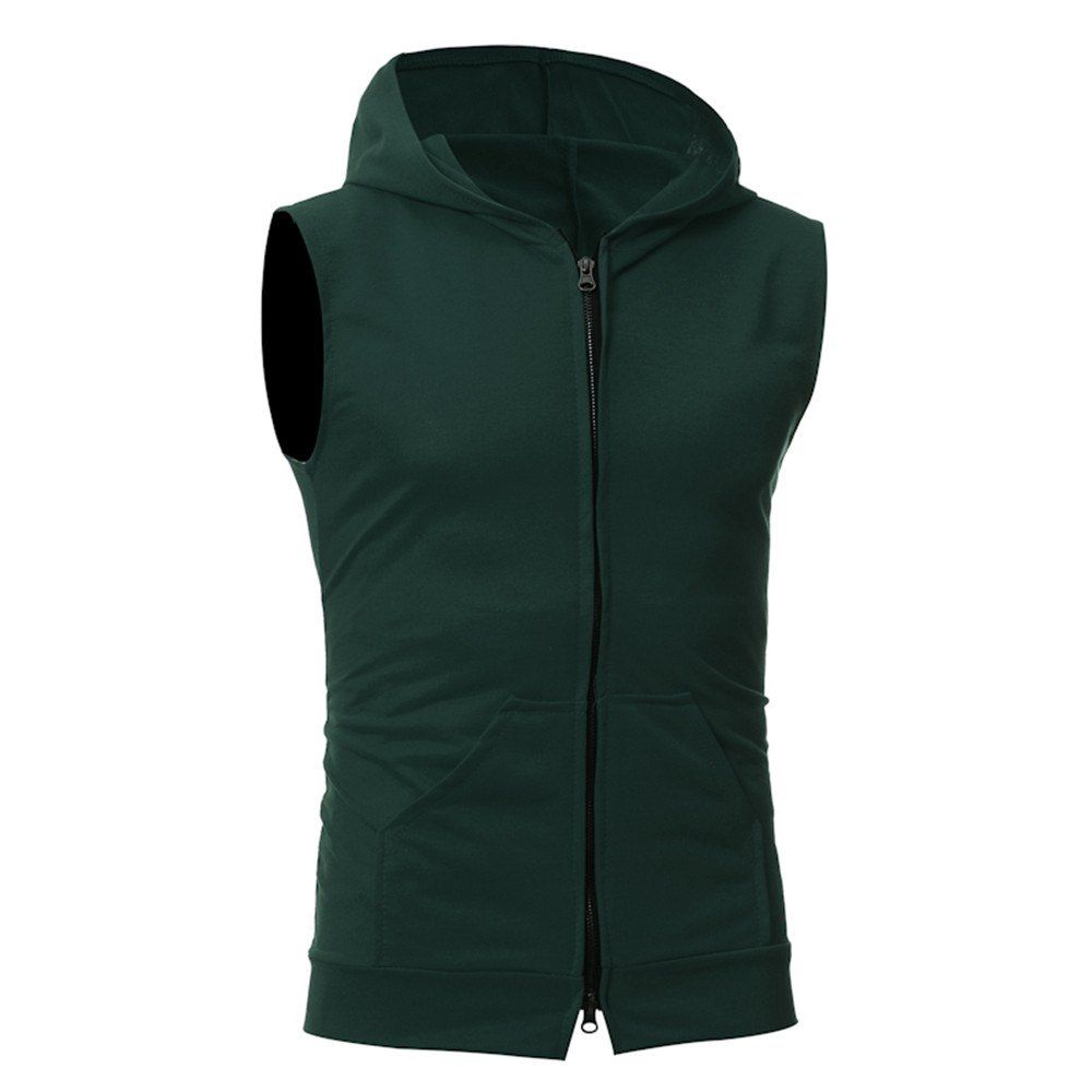 

Men's Fashion Simple Sports Vest, Army green
