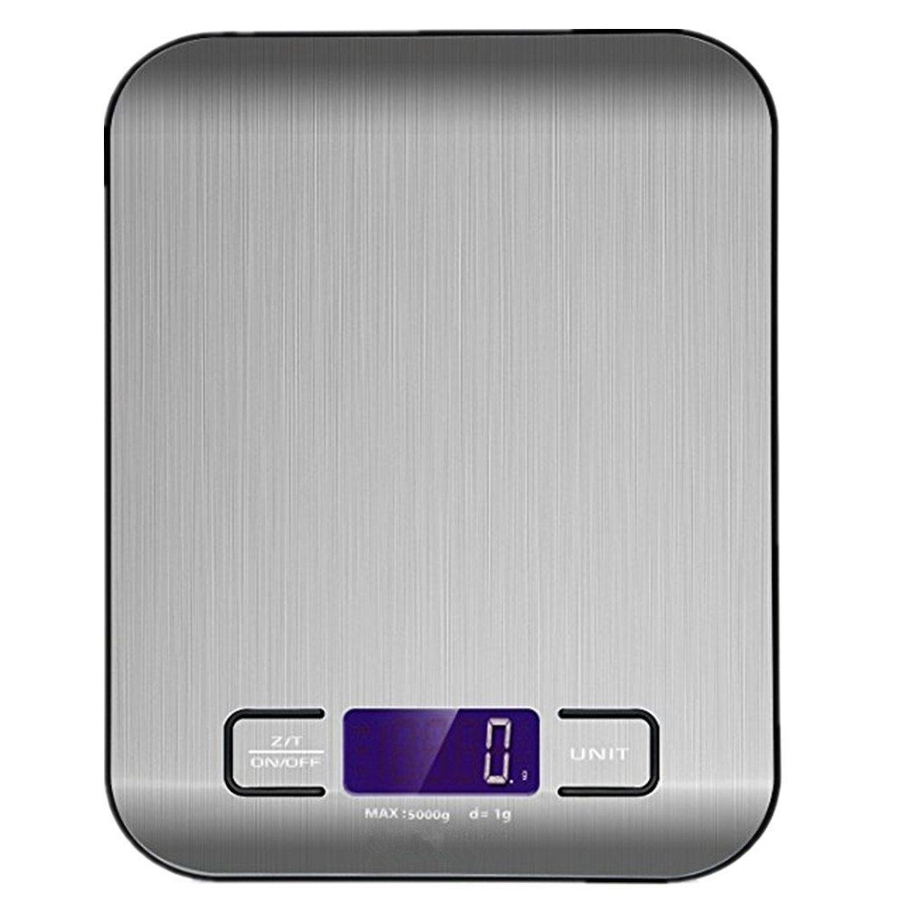 

Digital Kitchen Multifunction Food Scale, Silver