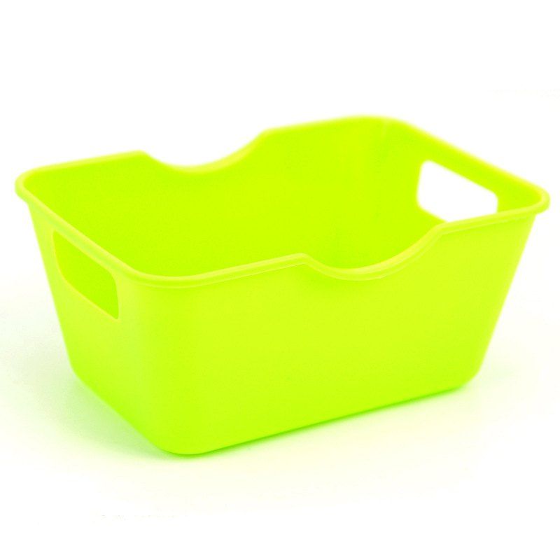 

Daily Mini Desktop Rectangular Clutter Collection Box, Tea green
