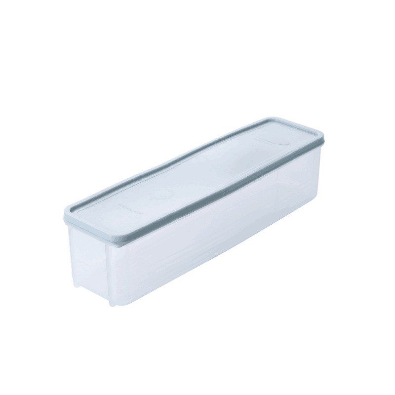 

Refrigerator Plastic with Cover Food Preservation Box, Transparent