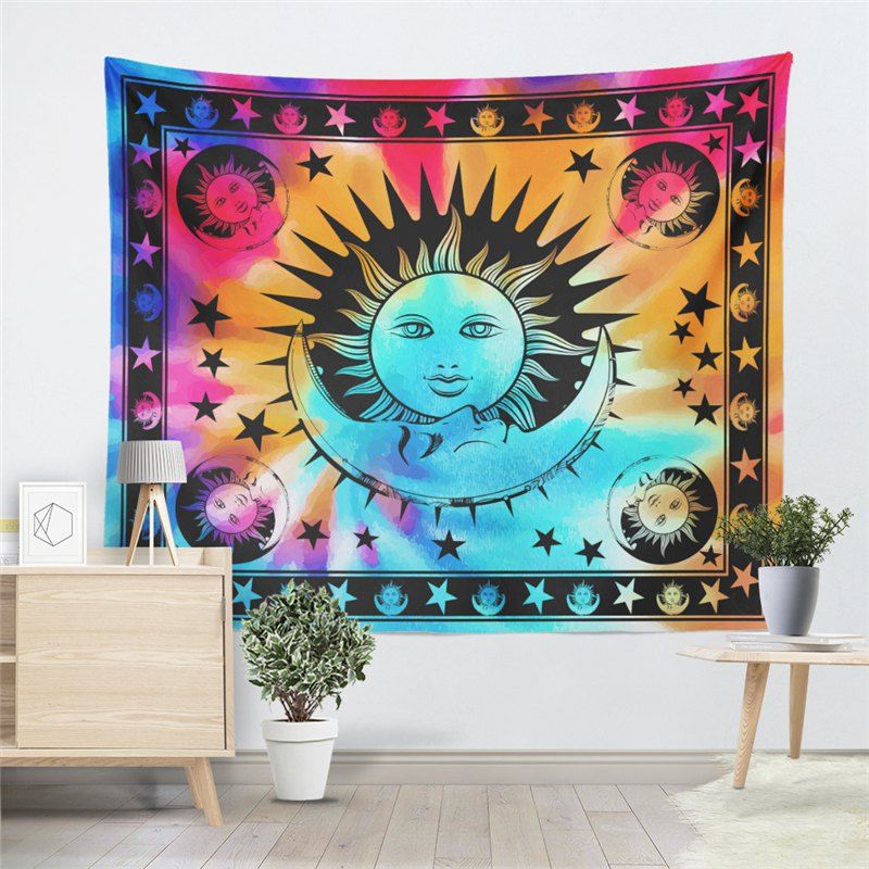 

Hot Selling Foreign Region Bohemia Mystical Totem Series Tapestry GT-ZR-07, Firebrick