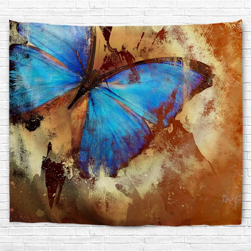 

Butterfly Specimen 3D Printing Home Wall Hanging Tapestry for Decoration, Multi-a