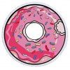 Serviette de plage Donut avec gland en microfibre - multicolor A 150CM