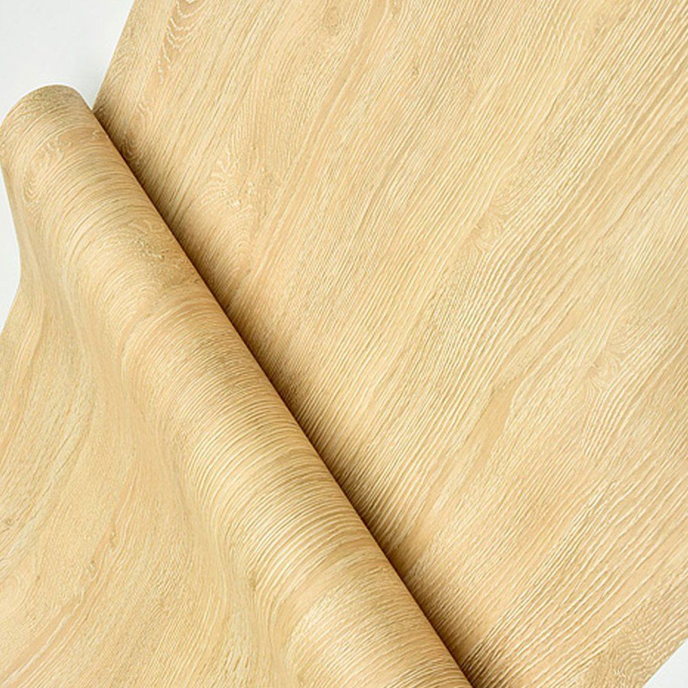 

Waterproof Wallpapers Sticker for Furniture Cabinet Desk Wardrobe, Champagne