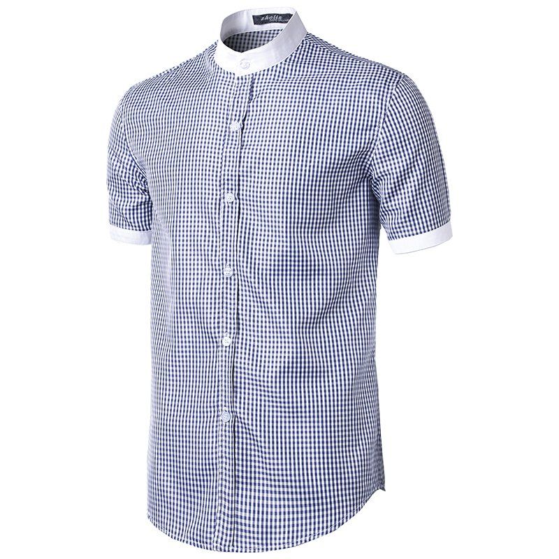 

Men's Fashion New Short Sleeve Shirt, White