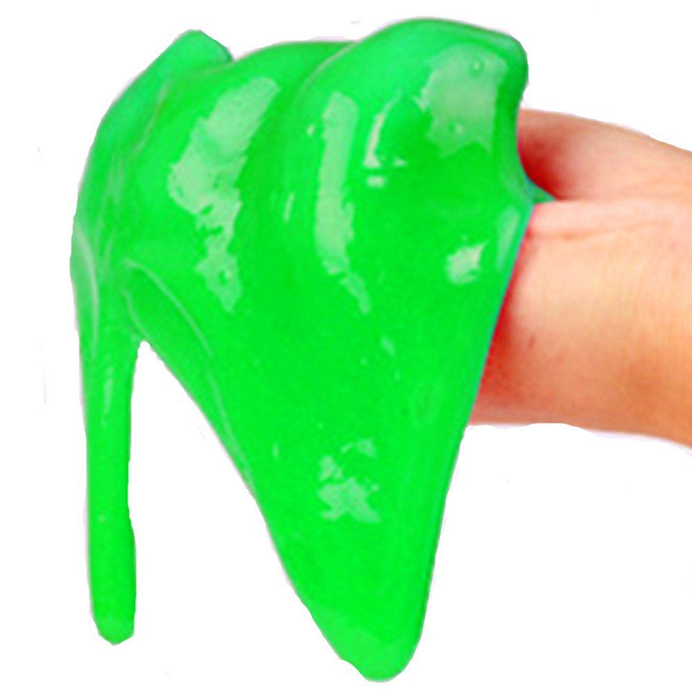

Keyboard Dust Cleaning Glue Children Kids Novelty Toys Sand Gelatin, Green