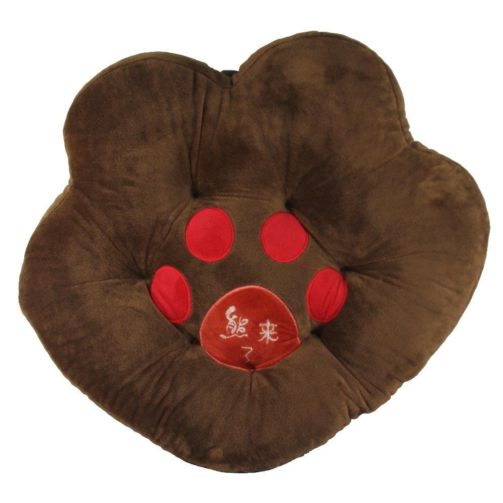 

Bear Paw Plush Cushion High Quality Sponge Pet Mat, Brown