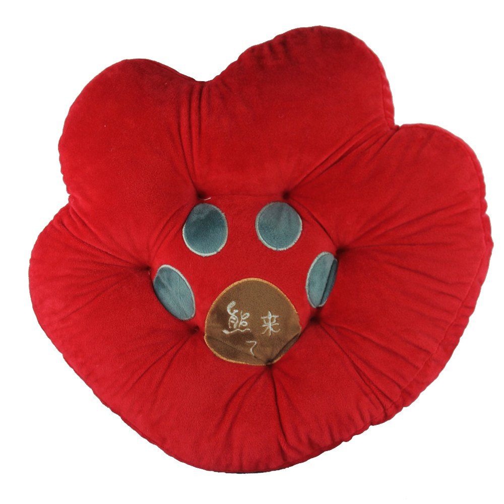 

Bear Paw Plush Cushion High Quality Sponge Pet Mat, Red