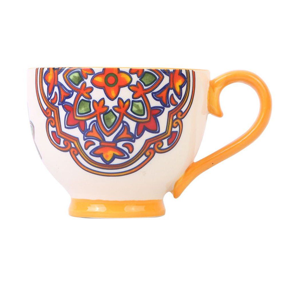 

1 Piece Ceramic Exquisite Drinkware Cup, Goldenrod