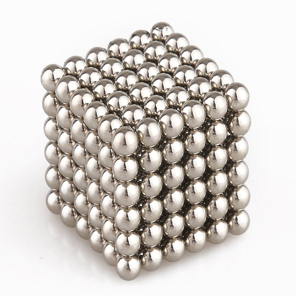 

5mm Colorful Magnetic Ball Intelligence Toys 216PCS, Platinum