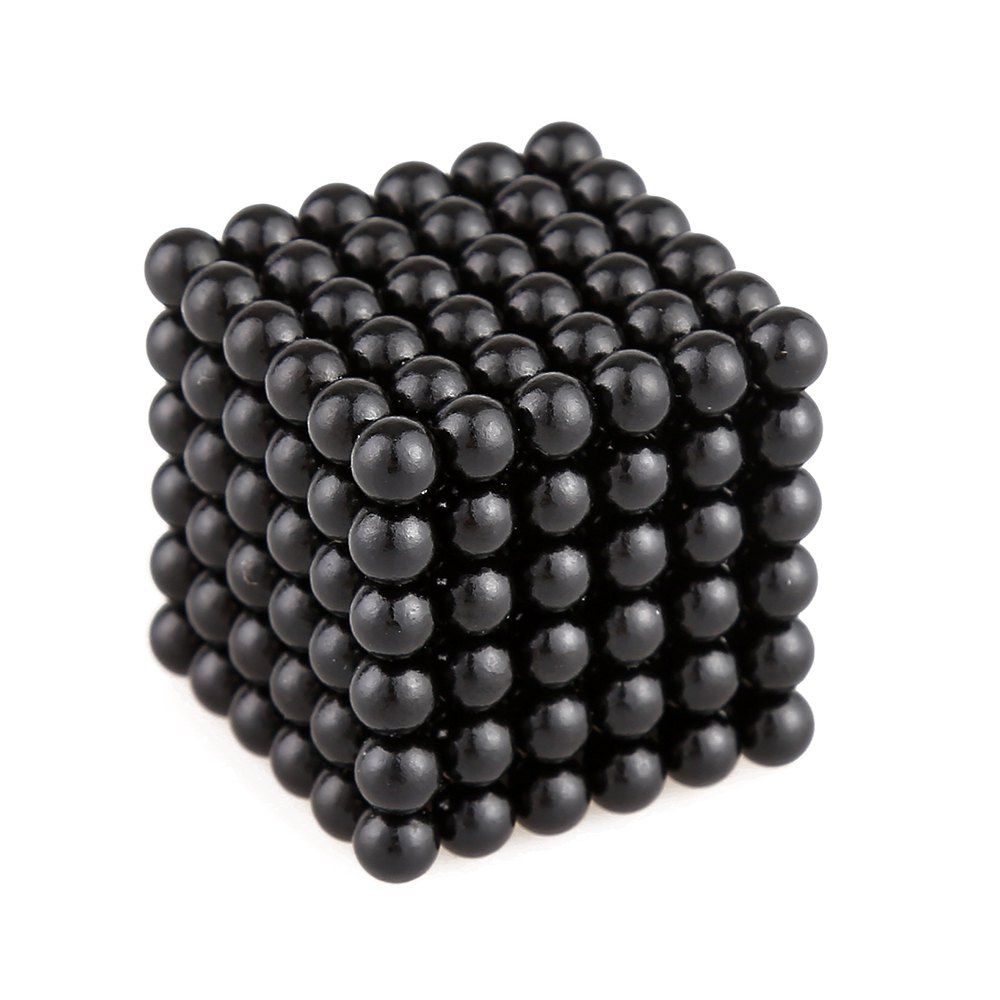

5mm Colorful Magnetic Ball Intelligence Toys 216PCS, Black