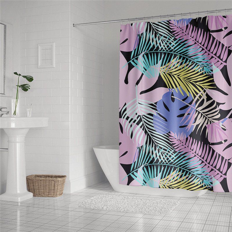 

Fashionable Creative Digital Printing Waterproof Shower Curtain S-AS81, Periwinkle