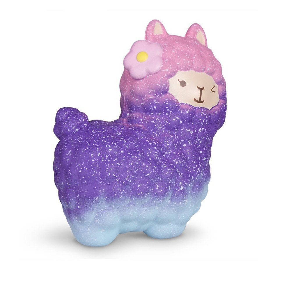 

Jumbo Squishy Alpaca Toys Squishies Slow Rising Toys, Multi-b