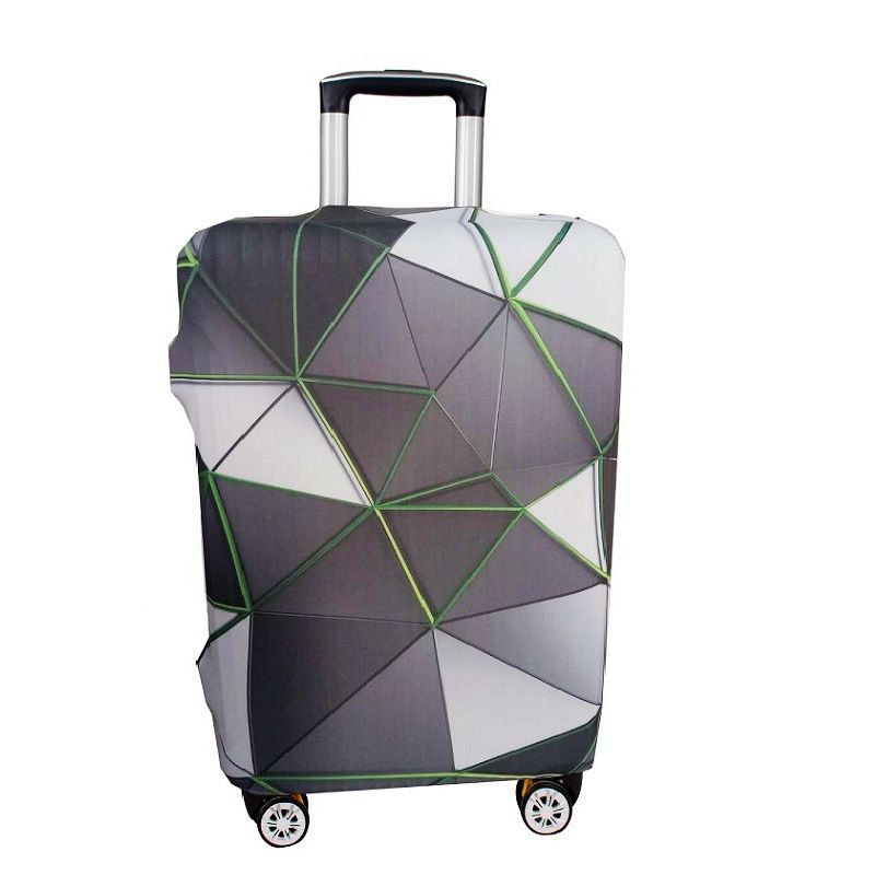 

Fashion Printed Protecive Elastic Travel Luggage Cover, Multi-a