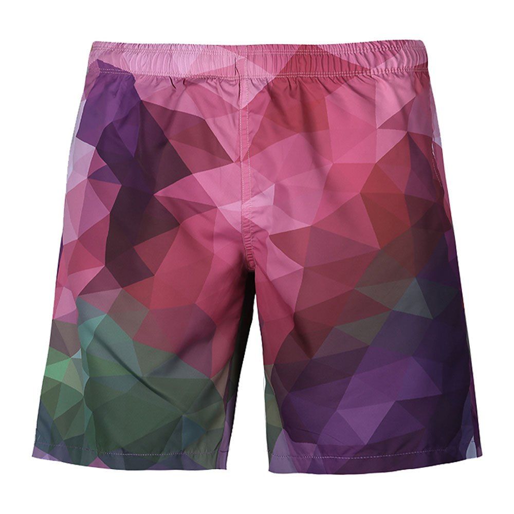 

Men's Summer Casual Beach Quick Dry Loose Swimming Trunks, Multi-b