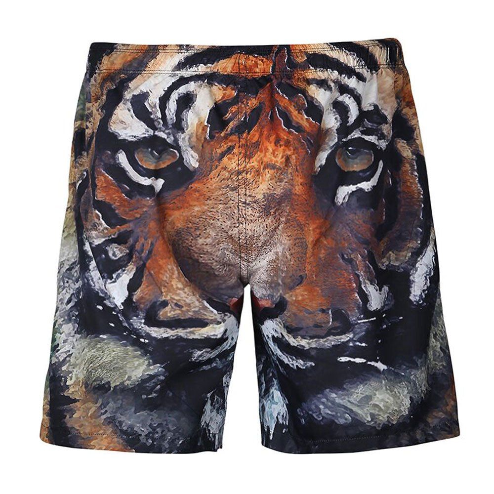 

Men's Summer Casual Beach Quick Dry Loose Swimming Trunks, Multi-e