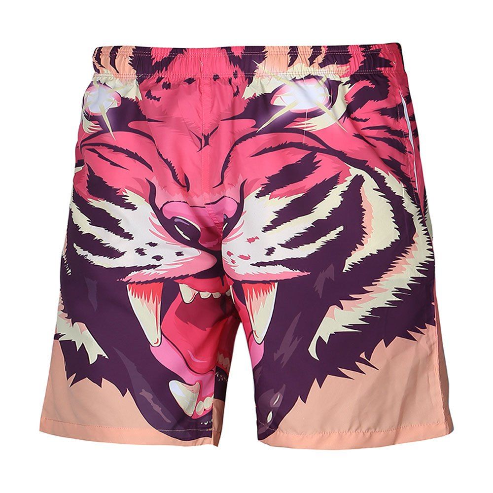 

Men's Summer Casual Beach Quick Dry Loose Swimming Trunks, Multi-k