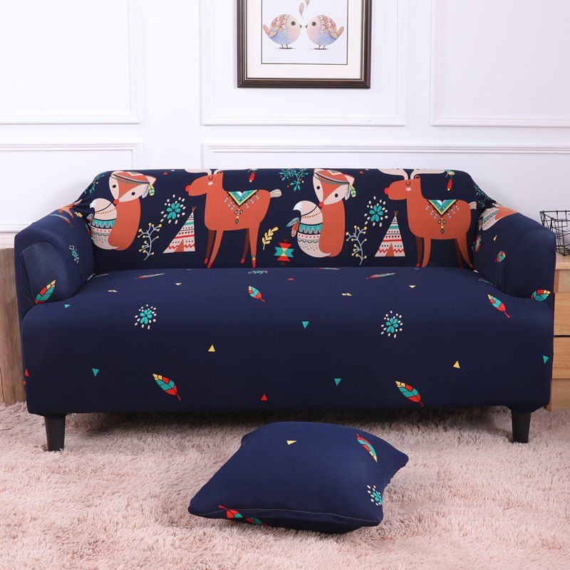 

All-Purpose Cartoon Sofa Cover for Four Seasons, Multi-e