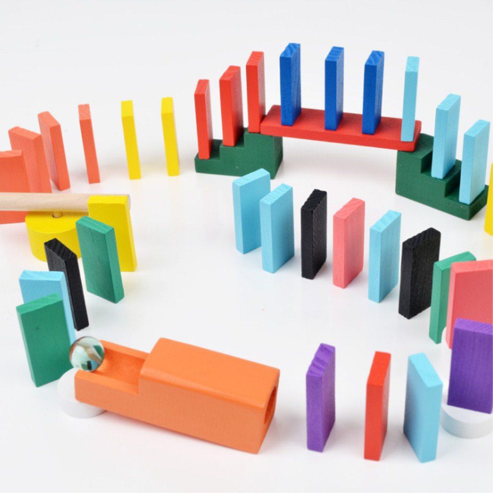 

Domino for Children Adult Competition 200PCS, Multi-a
