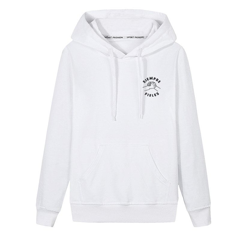 

Men's Fall Fashion Hoodie, White