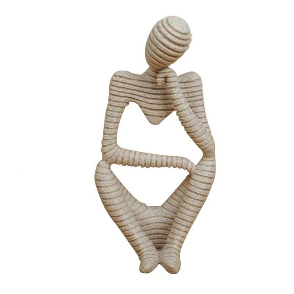 

Creative Home Decoration Ornaments Sandstone Abstract Figures, Platinum