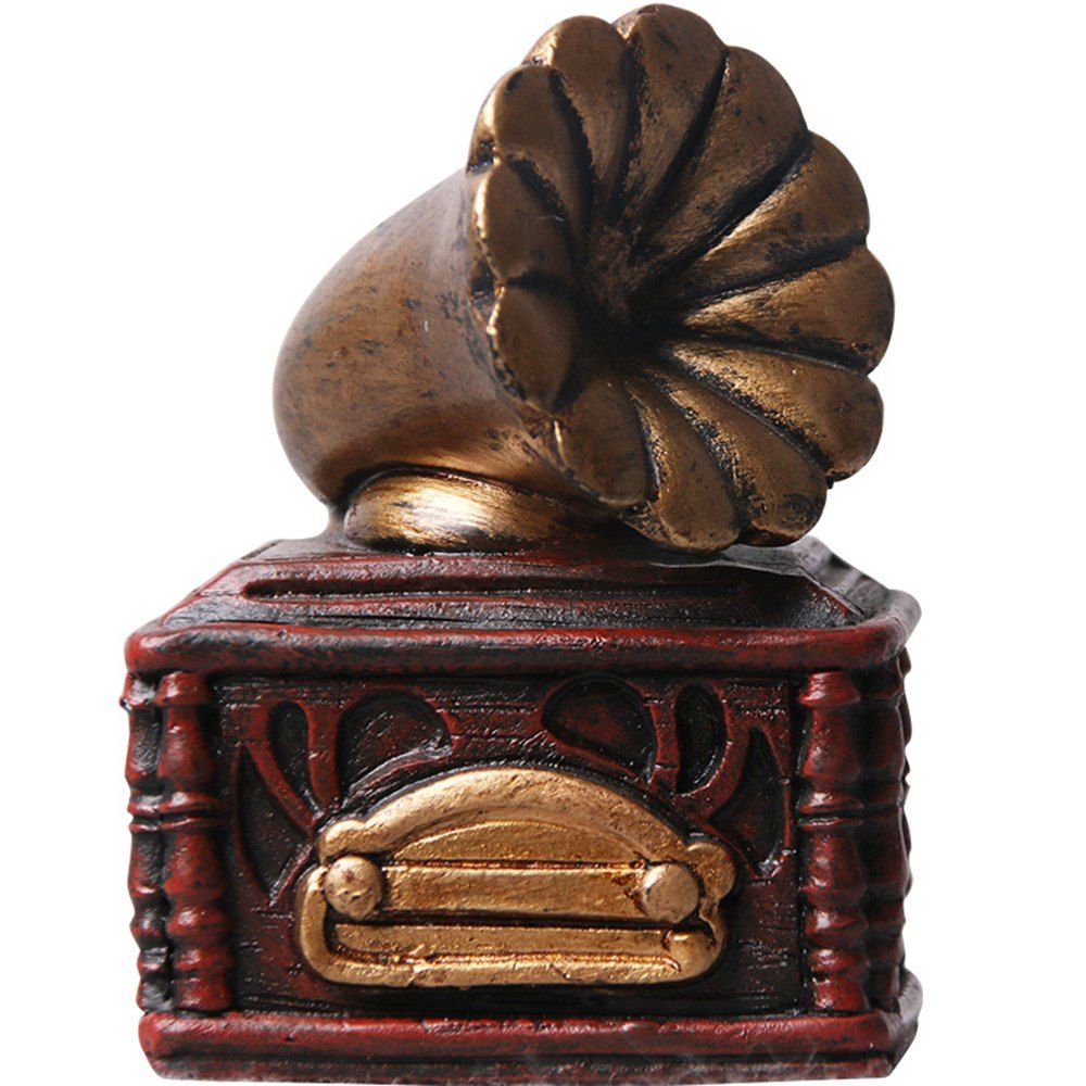 

Vintage Creative Living Room Crafts Mini Resin Decoration, Firebrick