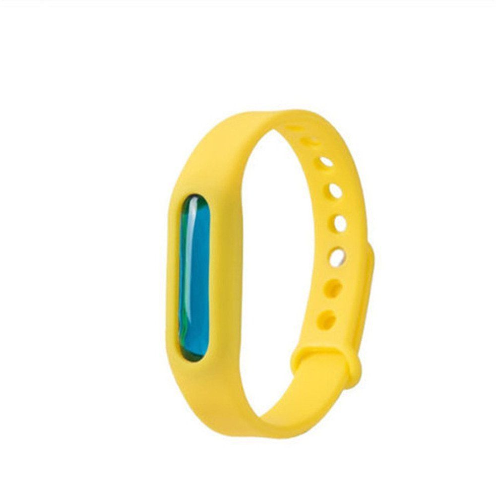 

Fashion Summer Mosquito Repellent Bracelet Anti-mosquito Band, Yellow