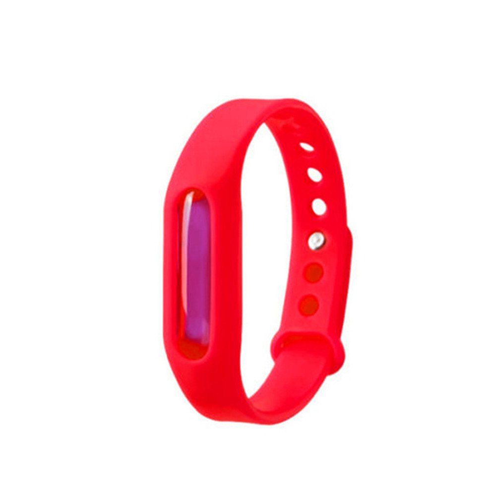 

Fashion Summer Mosquito Repellent Bracelet Anti-mosquito Band, Red