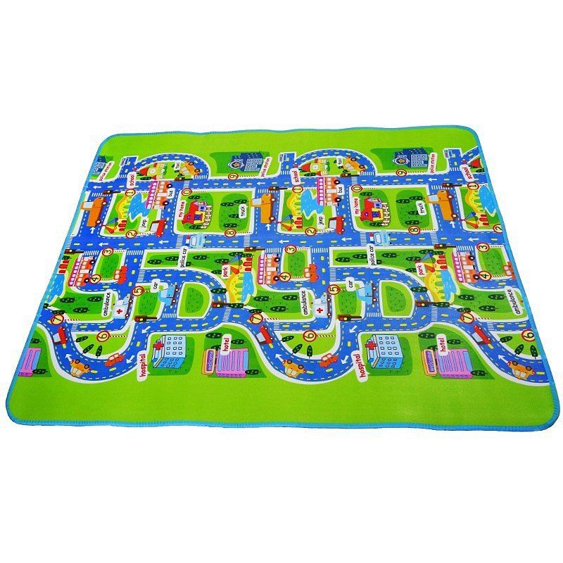 

Baby Play Mat Toys for Children's Developing Carpets Rug Playmat, Lawn green