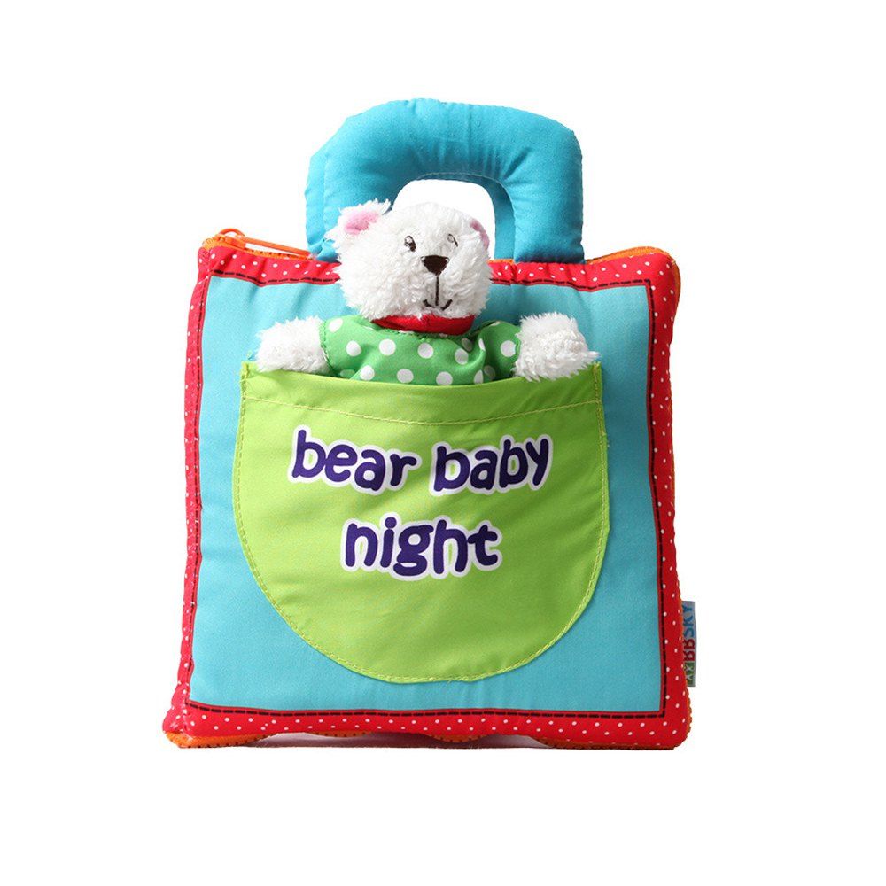 

Baby Cloth Books Early Educational Toys for Toddler Infants and Kids, Multi-a