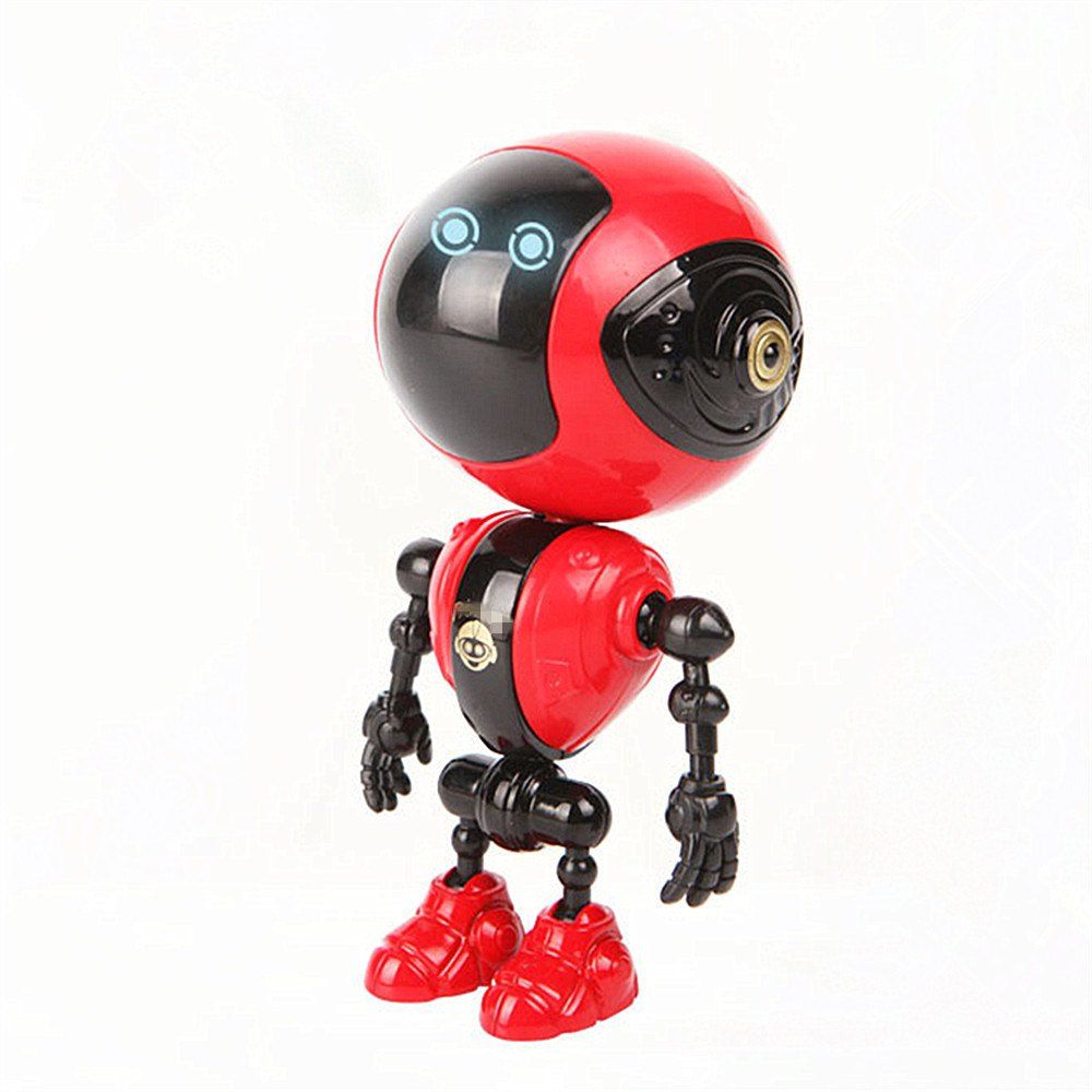 

Mini Alloy Robot Intelligent Smart Robot, Red