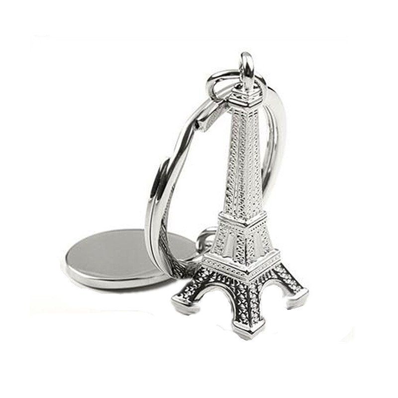

Tower Key Ring Bag Pendant, Silver