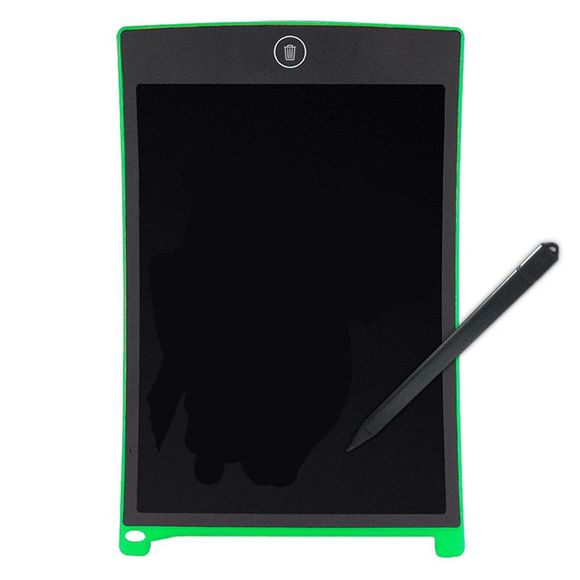 Tablette d'Ecriture Electronique LCD Digitale & Portable de 8,5 pouces avec Carte Graphique - Vert 