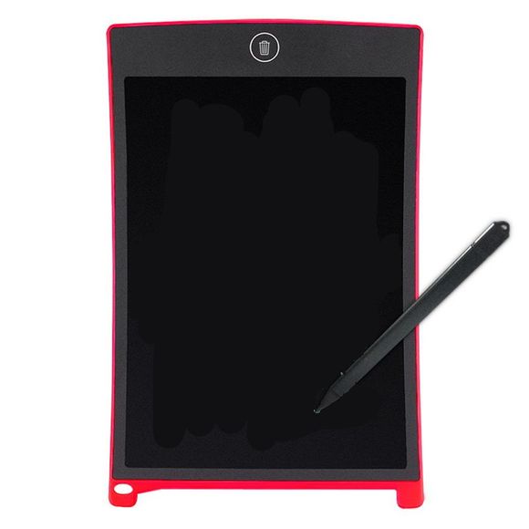 8.5 Inches LCD Digital Writing Tablet Portable Electronic Graphics Board - RED 