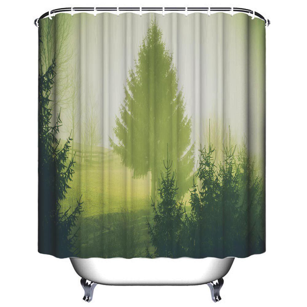 2018 Rideau de douche imperméable imprimé par polyester de salle de ... 2018 Rideau de douche imperméable imprimé par polyester de salle de ...