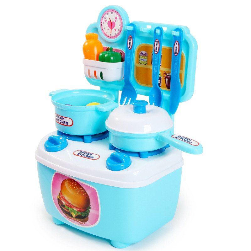 2018 Kitchen Cooking Utensils And Appliances Children Toy Sets Cyan Kitchen Cooking Utensils And Appliances Children Toy Sets Cyan Or Aqua