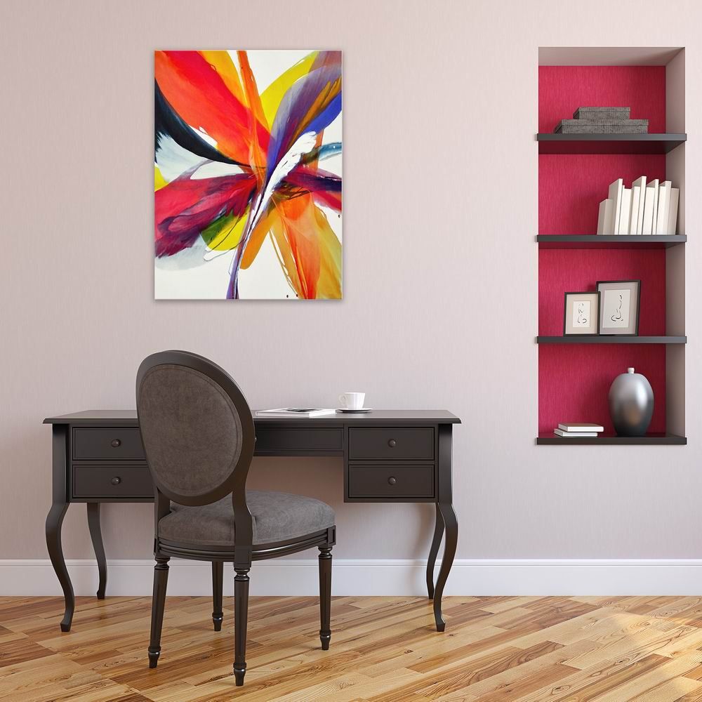 Photo Gallery W374 Abstract Art Unframed Wall Canvas