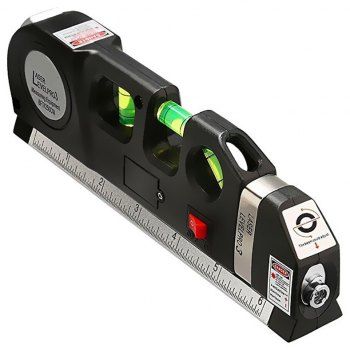  Multipurpose Level Laser Measure Line Adjusted Standard Metric Ruler 
