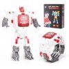 Enfants Transformers Rescue Bots Jouets 2 en 1 Montre de Robot Numérique - Blanc 