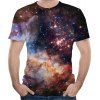 Été New Star Dot 3D Print T-shirt à manches courtes pour hommes - multicolor M