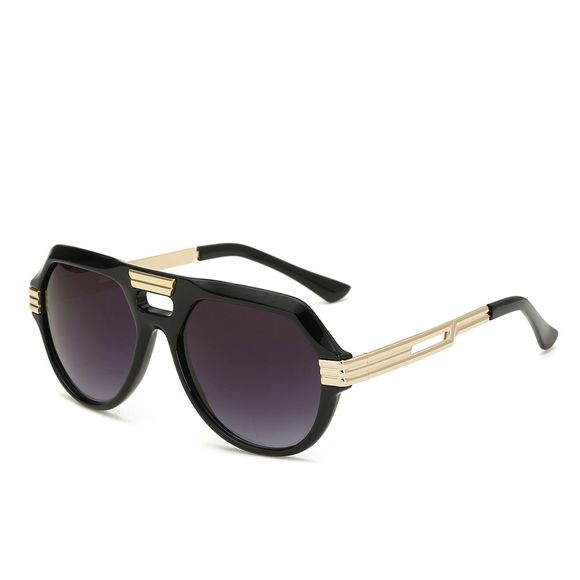 SENLAN 68434 Classic Sunglasses UV400 pour Hommes - Noir 