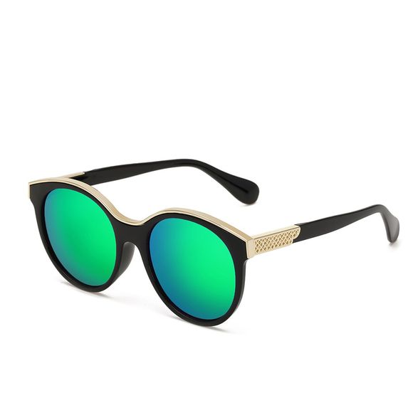 SENLAN 15708 Classic Sunglasses UV400 pour Femmes - Vert Jaune 