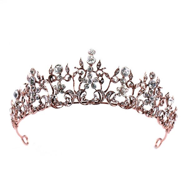 Accessoires de mariée Vintage Baroque Crown - Finch Rosé 5.5 X 29CM